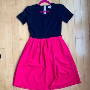 LuLaRoe color block dress